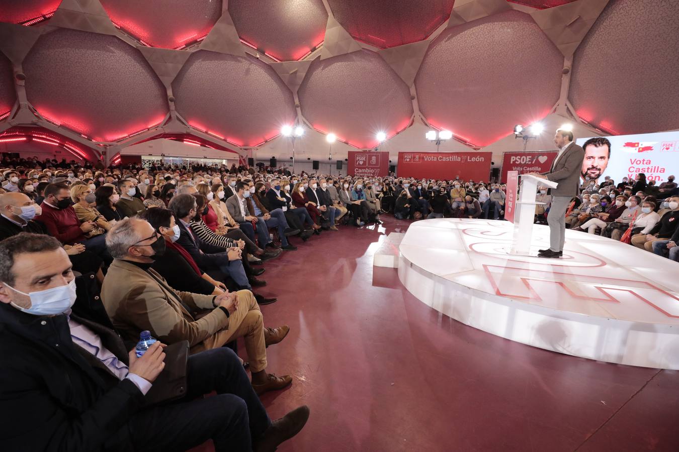 Fotos: Cierre de campaña del PSOE en Valladolid con Pedro Sánchez