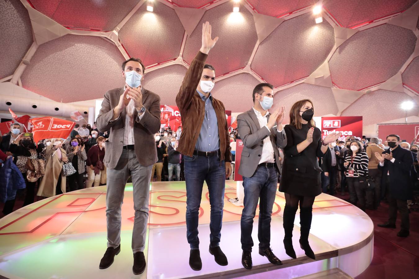 Fotos: Cierre de campaña del PSOE en Valladolid con Pedro Sánchez