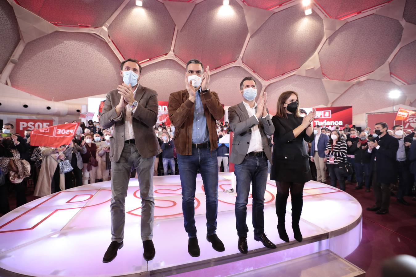 Fotos: Cierre de campaña del PSOE en Valladolid con Pedro Sánchez