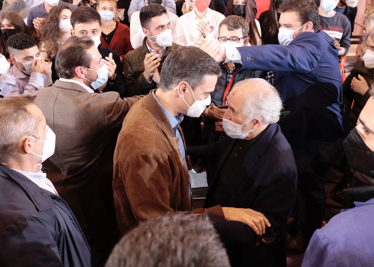 Fotos: Cierre de campaña del PSOE en Valladolid con Pedro Sánchez