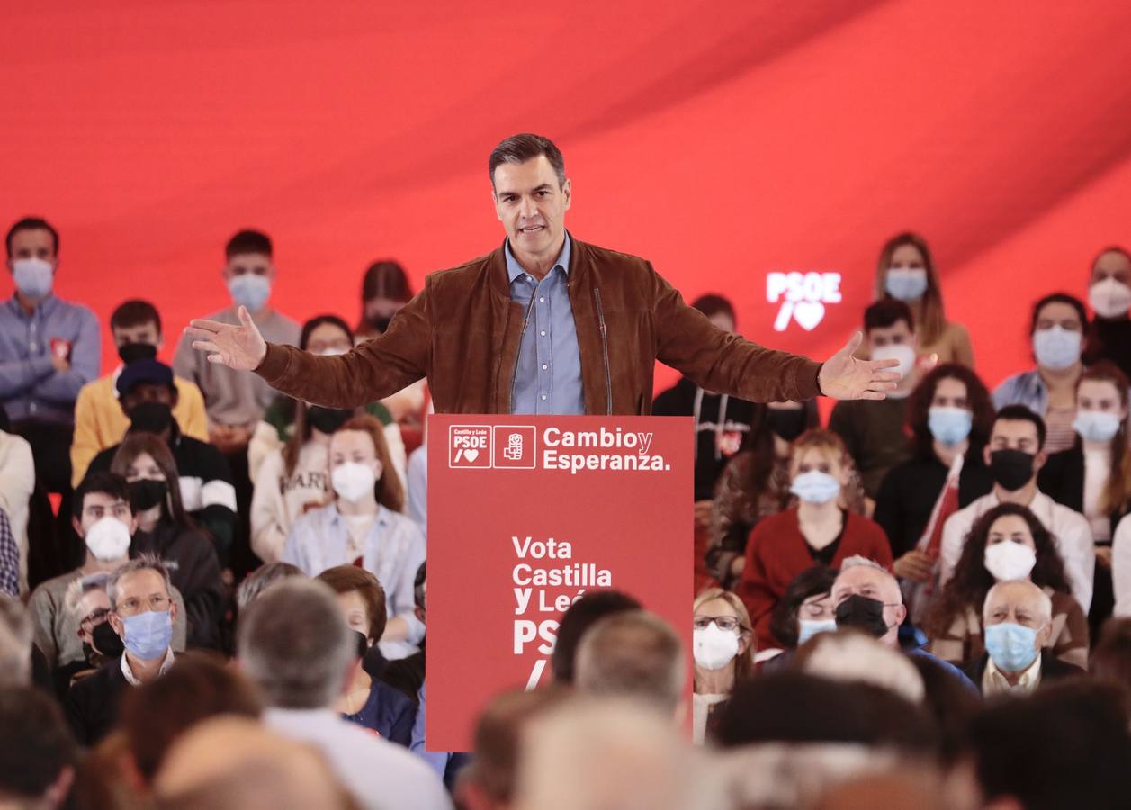 Fotos: Cierre de campaña del PSOE en Valladolid con Pedro Sánchez