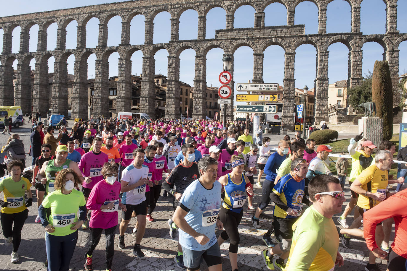 Décima edición de la Carrera Monumental Innoporc Ciudad de Segovia.