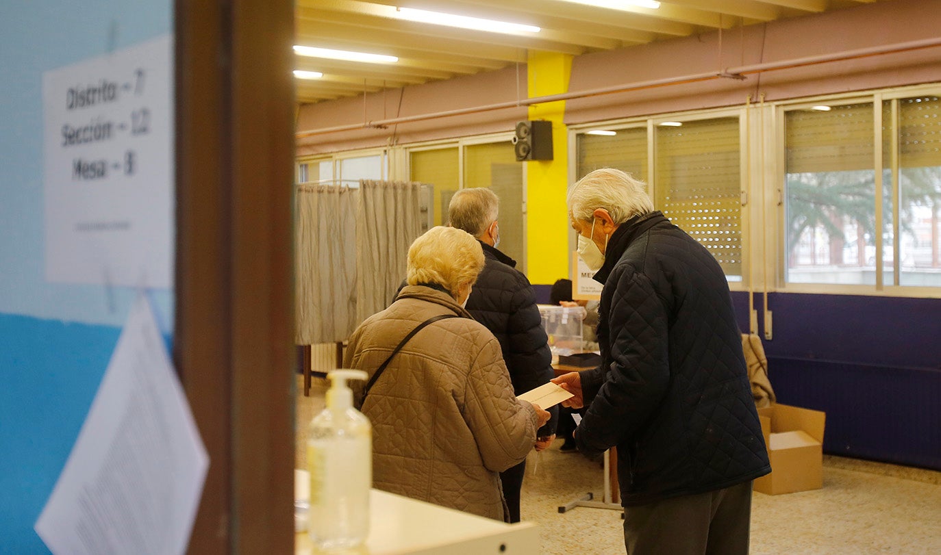 Normalidad en la jornada electoral de Palencia