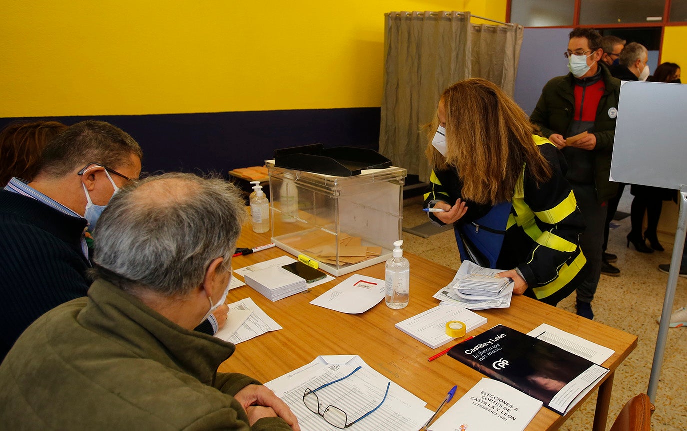 Normalidad en la jornada electoral de Palencia