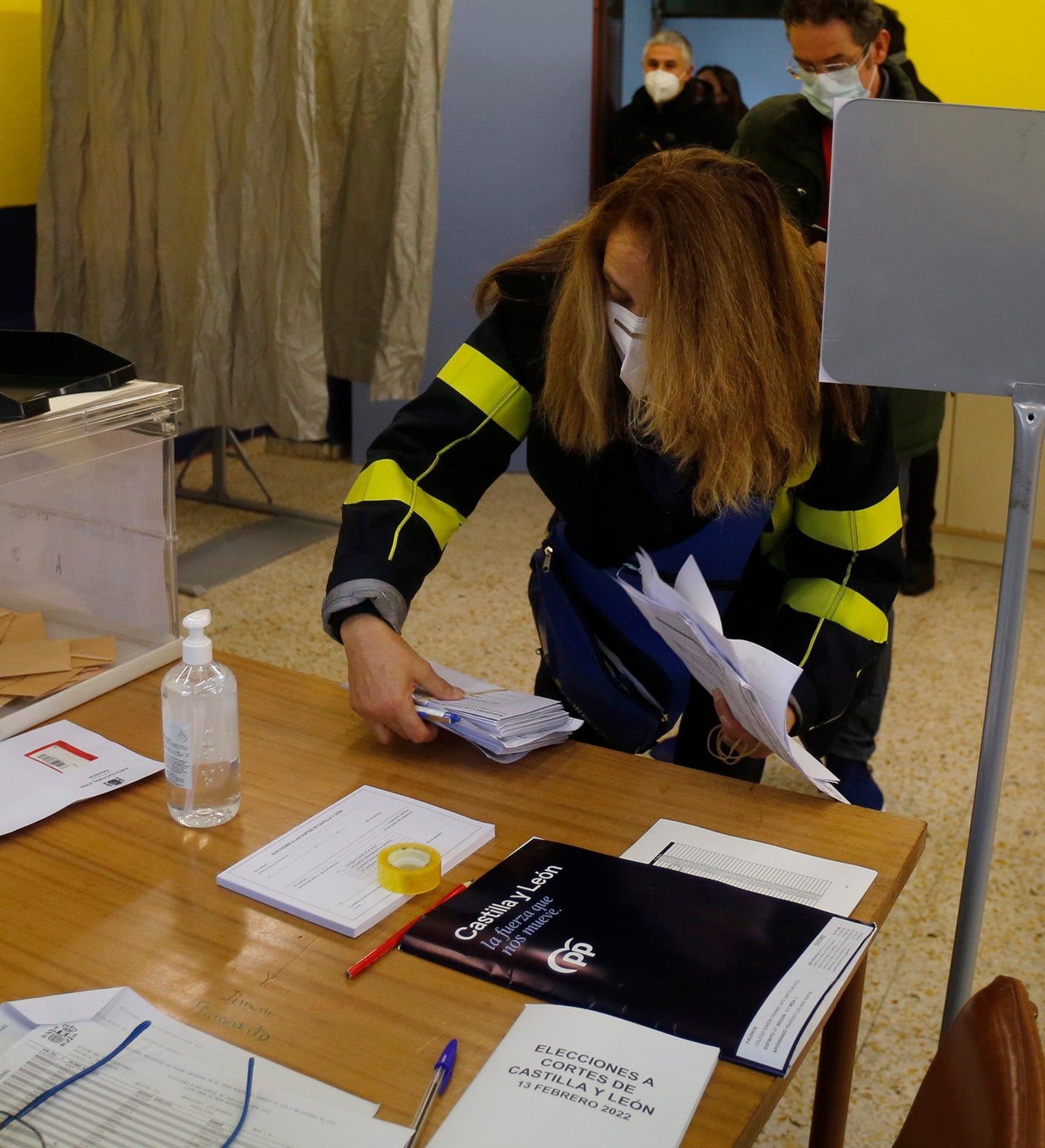 Normalidad en la jornada electoral de Palencia