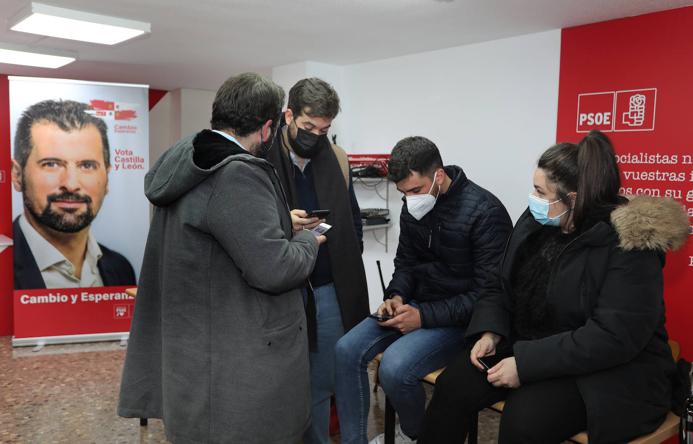 Noche electoral en Palencia