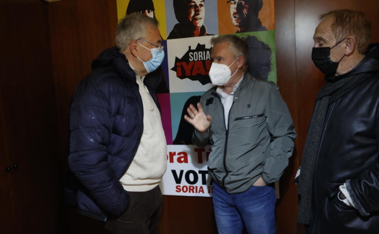 Noche electoral en la sede de Soria ¡Ya!