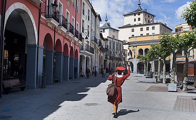 Plaza Mayor de Aranda. 