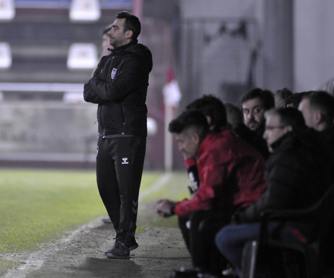 Manu González, durante el partido del pasado sábado.