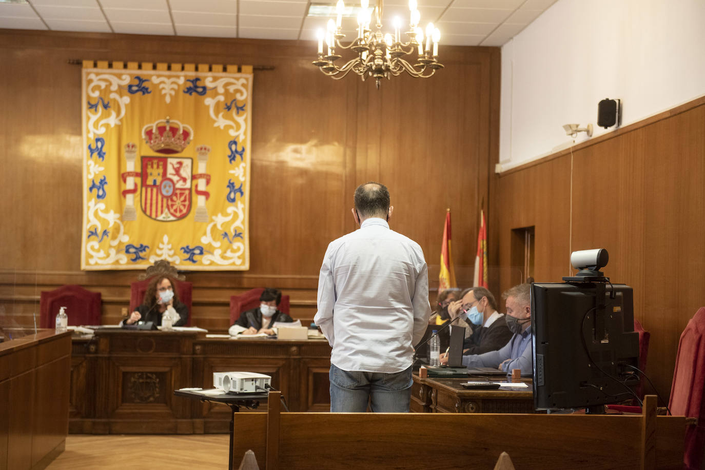 Juicio celebrado al funcionario el pasado junio.