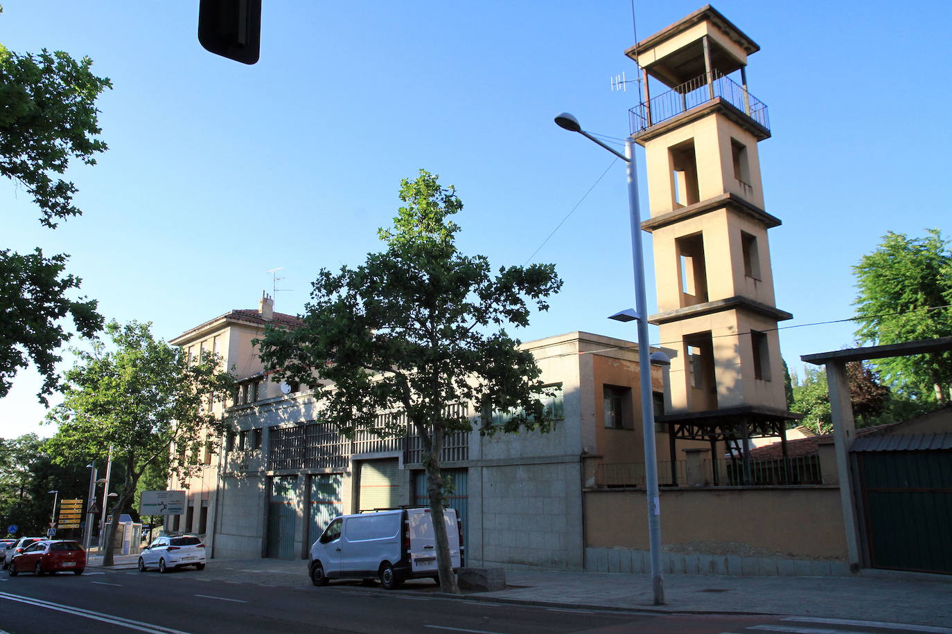 Antiguo parque de bomberos de Segovia.