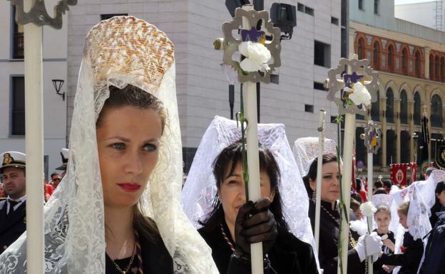 Las 'manolas' seguirán sin salir en la procesión general de Valladolid