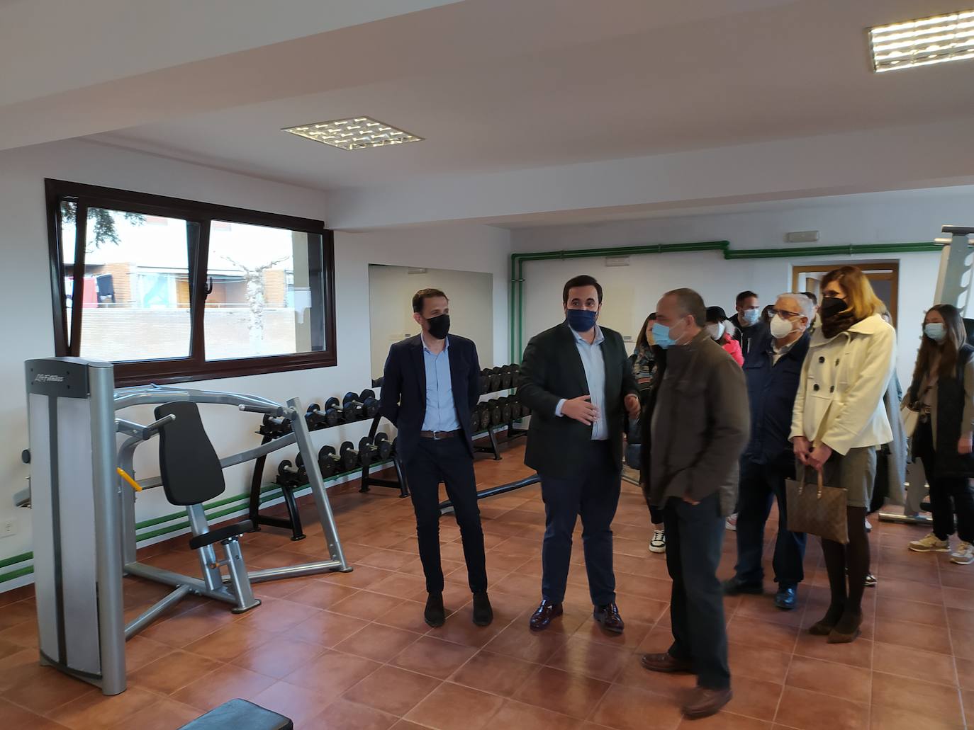 Fotos: Inauguración del gimnasio municipal de Villalón de Campos (1/2)