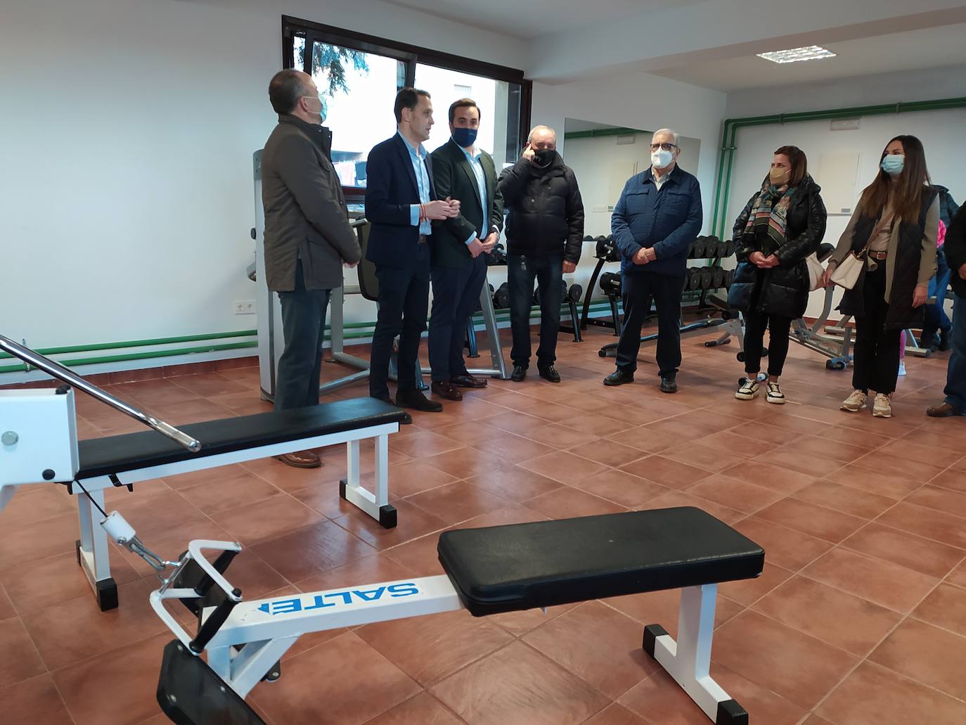 Fotos: Inauguración del gimnasio municipal de Villalón de Campos (1/2)