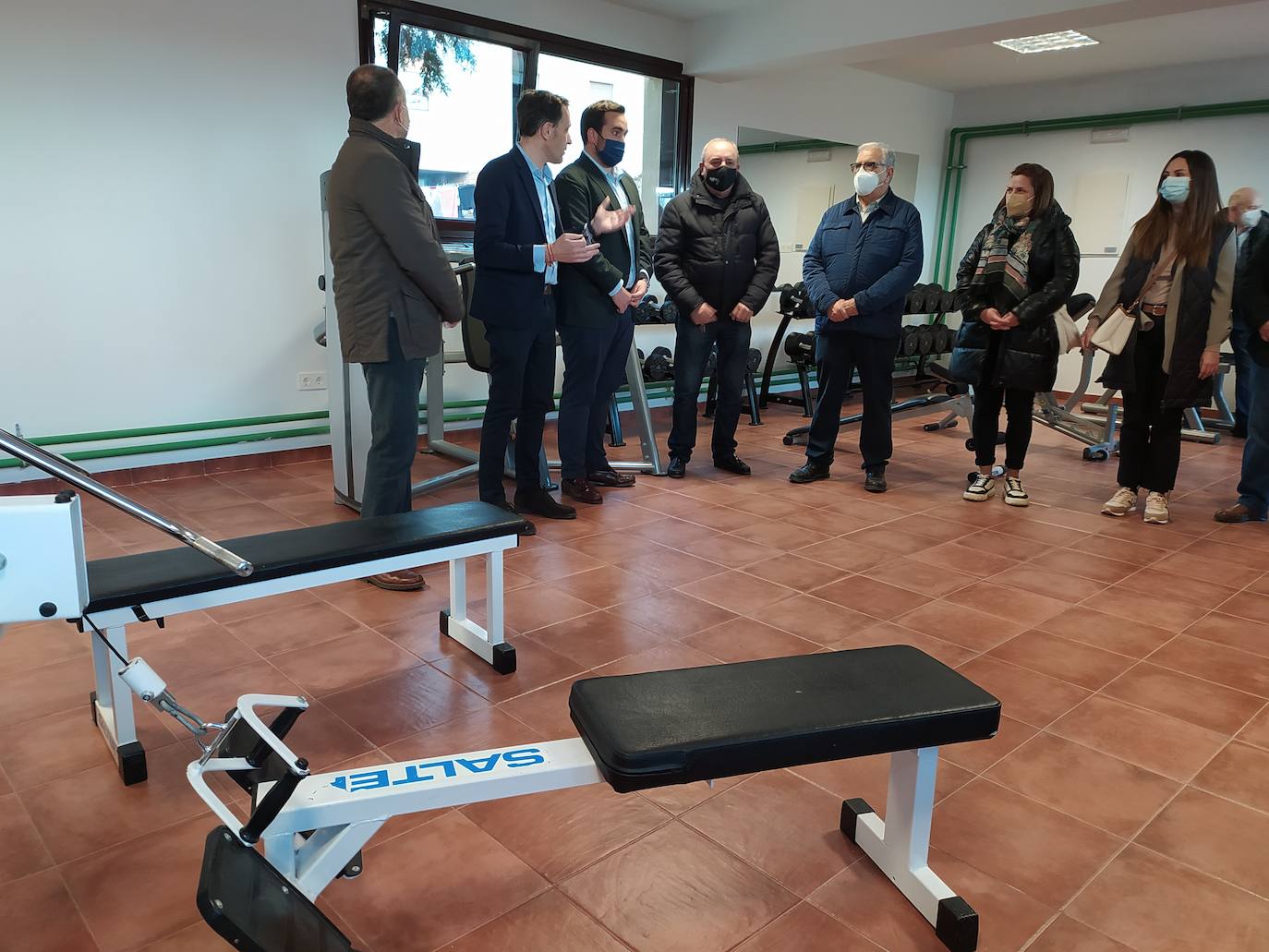 Fotos: Inauguración del gimnasio municipal de Villalón de Campos (1/2)