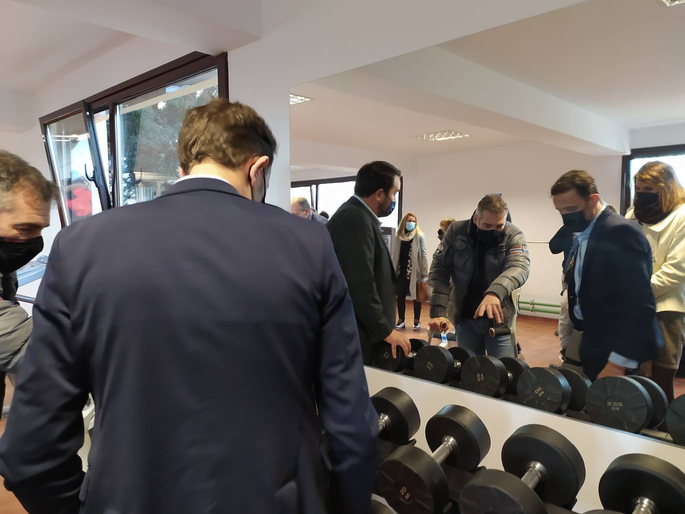 Fotos: Inauguración del gimnasio municipal de Villalón de Campos (1/2)