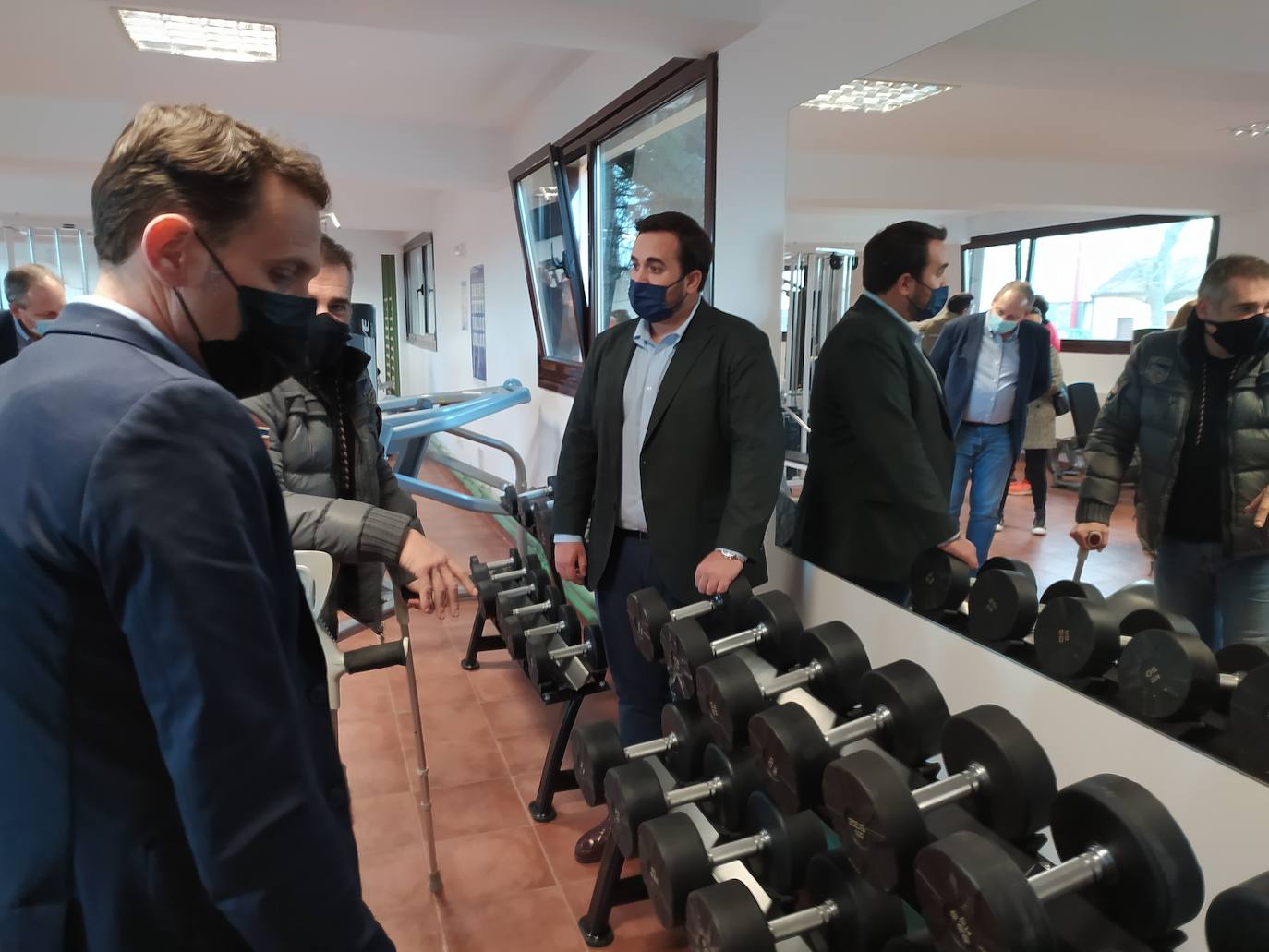 Fotos: Inauguración del gimnasio municipal de Villalón de Campos (1/2)
