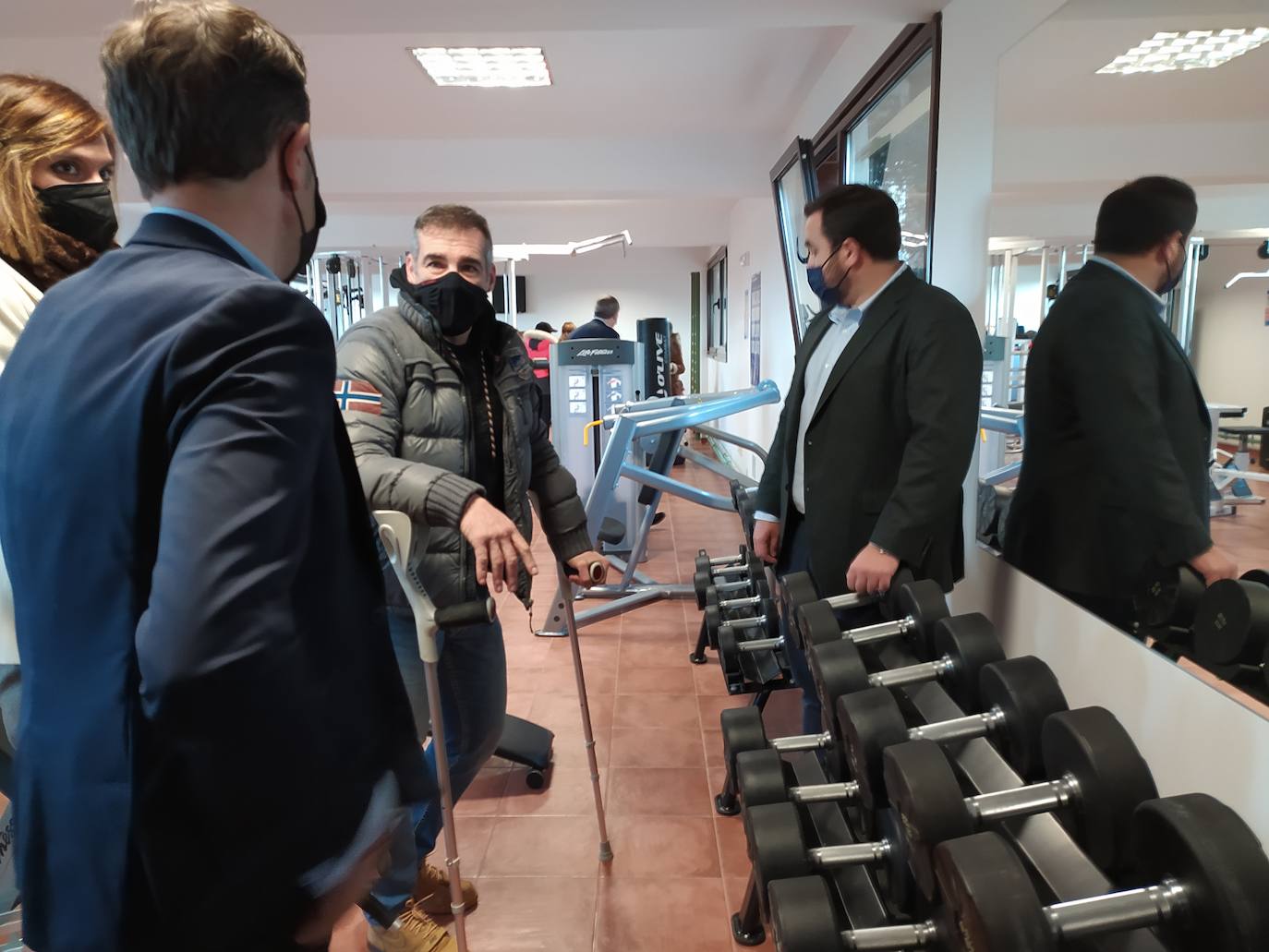 Fotos: Inauguración del gimnasio municipal de Villalón de Campos (1/2)