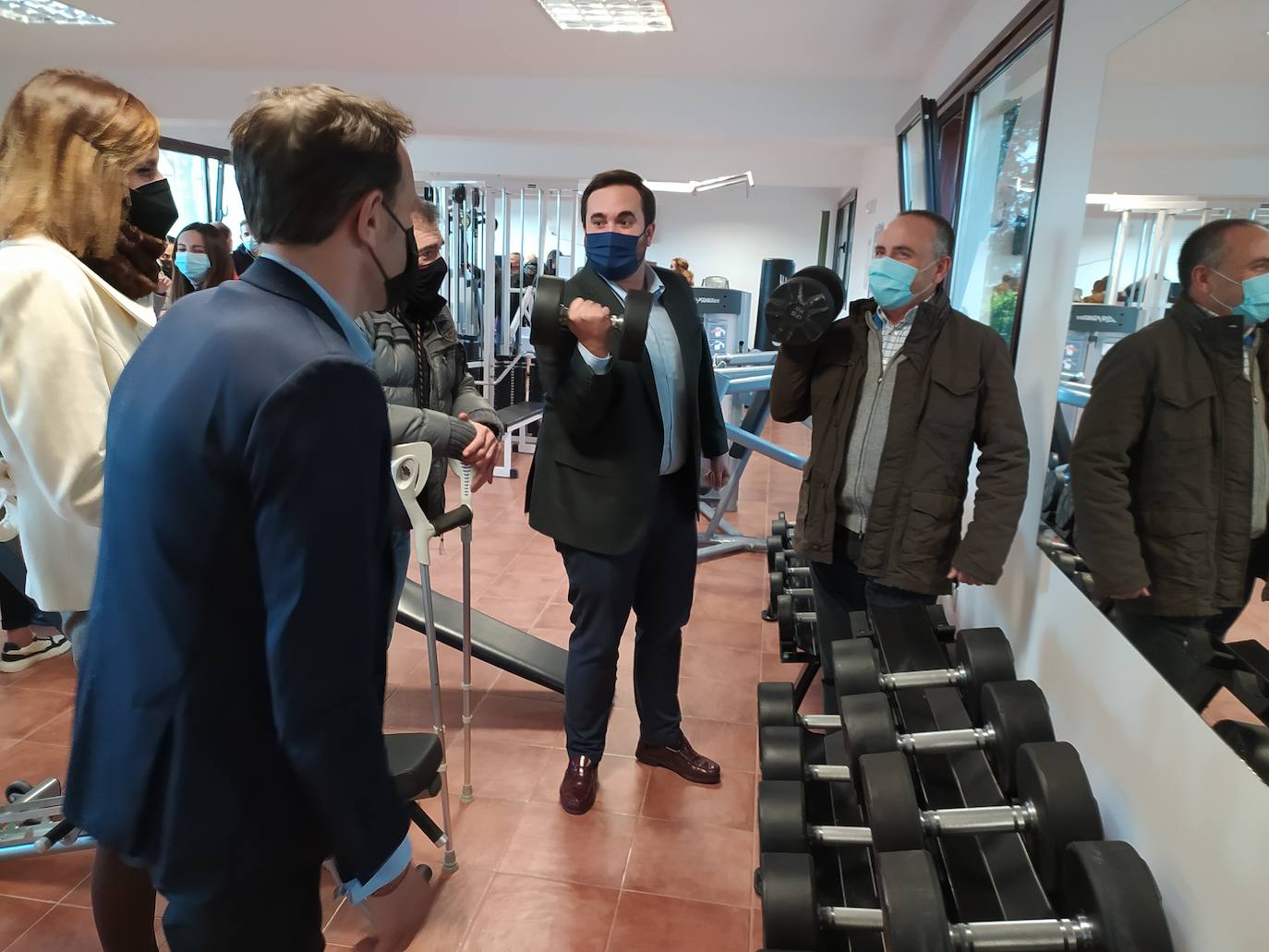 Fotos: Inauguración del gimnasio municipal de Villalón de Campos (2/2)