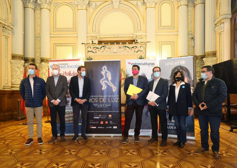 Presentación de la carrera popular. 