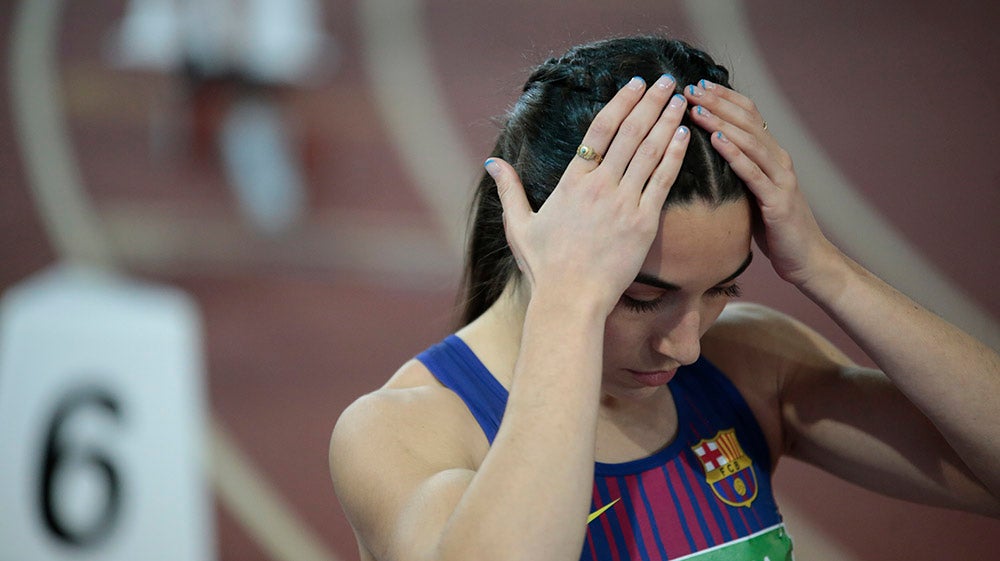 Jornada de tarde del primer día del Campeonato de España Sub 23 en Pista Cubierta con Denis Matsmouna en los 60 m y Sara Izquierdo en el 1500 