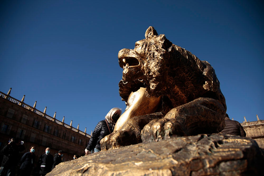 Esculturas de Xu Hongfei para conmemorar la capitalidad cultural europea de Salamanca