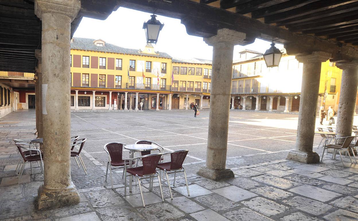 Plaza Mayor de Tordesillas.