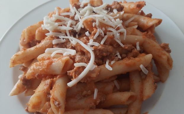 Macarrones con queso caseros