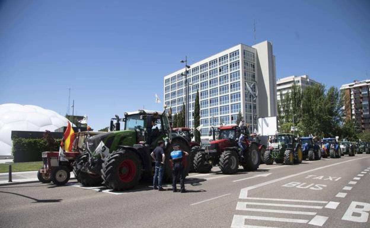 'Tractorada' celebrada en mayo del año pasado. 