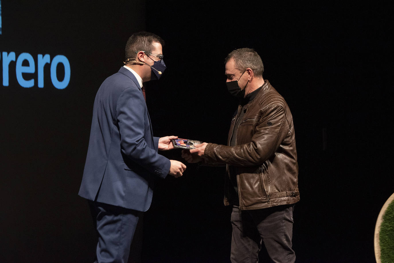 Gala del deporte segoviana celebrada en el teatro Juan Bravo.
