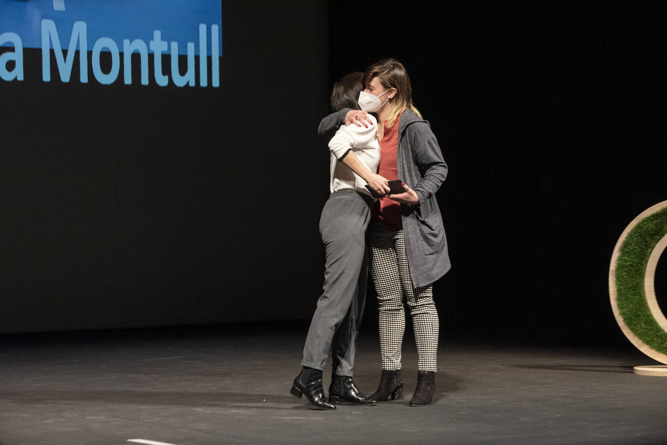 Gala del deporte segoviana celebrada en el teatro Juan Bravo.