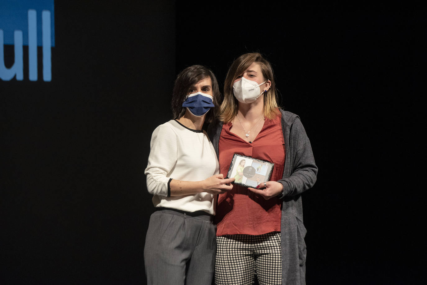 Gala del deporte segoviana celebrada en el teatro Juan Bravo.