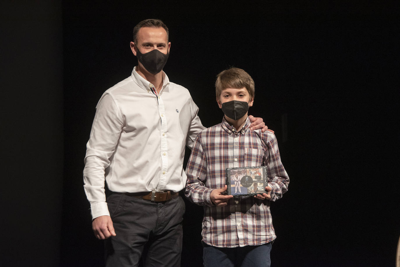 Gala del deporte segoviana celebrada en el teatro Juan Bravo.