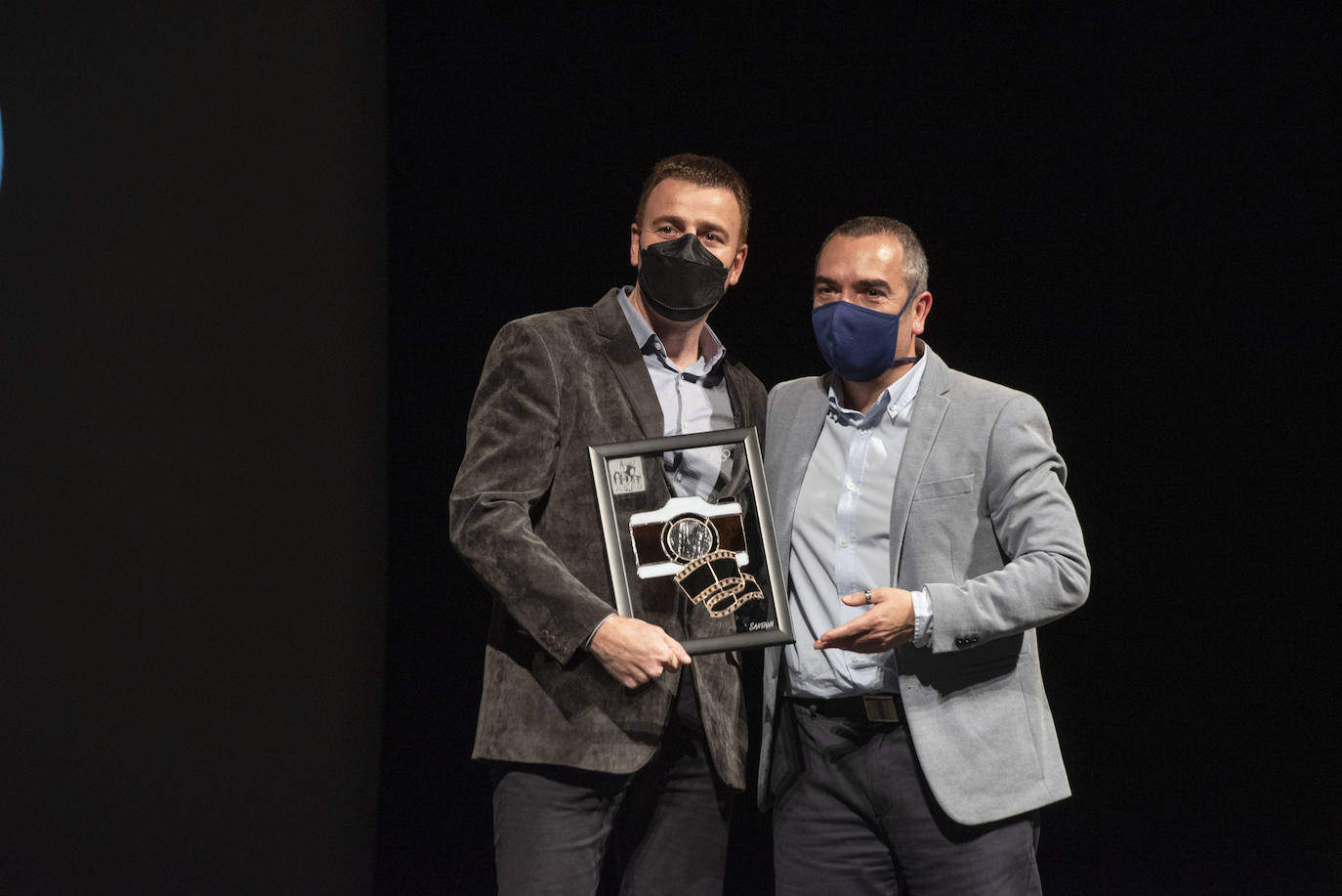 Gala del deporte segoviana celebrada en el teatro Juan Bravo.