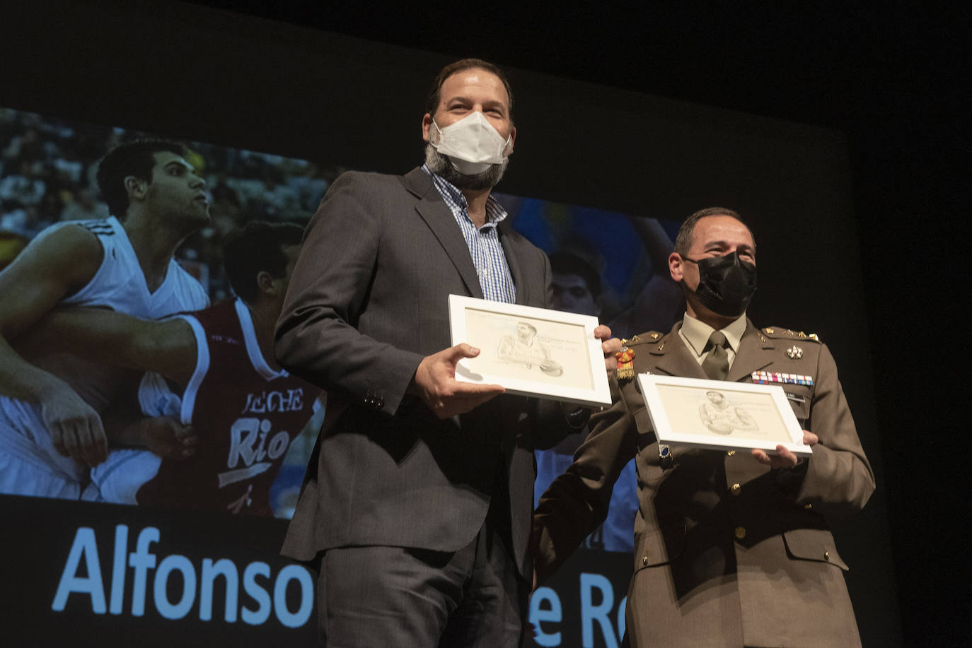 Gala del deporte segoviana celebrada en el teatro Juan Bravo.