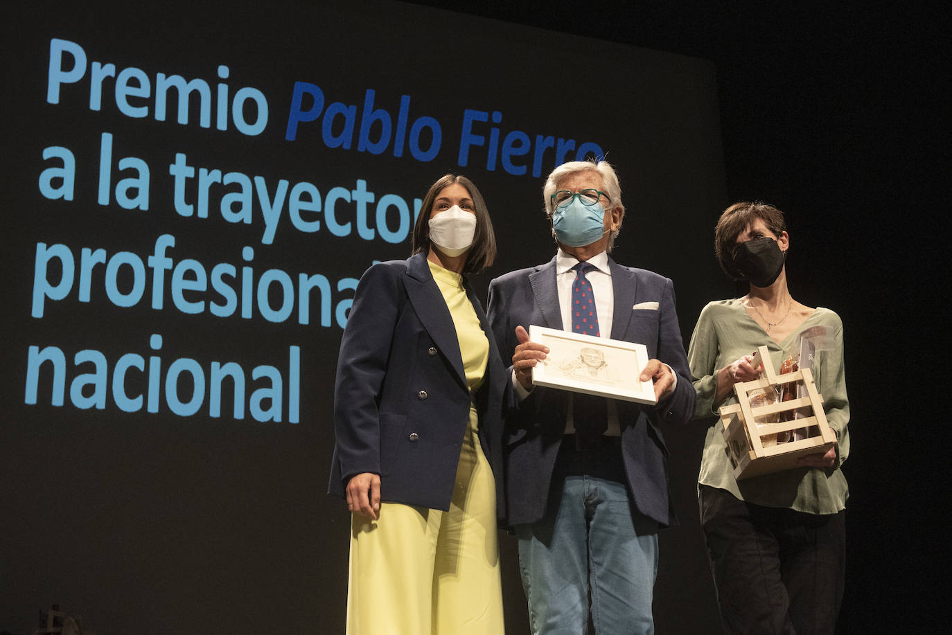 Gala del deporte segoviana celebrada en el teatro Juan Bravo.