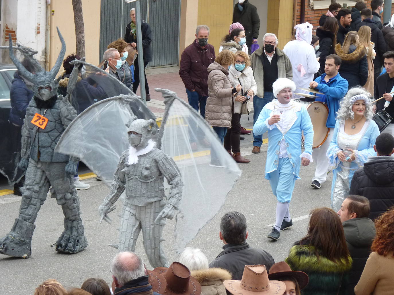 Fotos: Desfile de Carnaval en Tudela de Duero