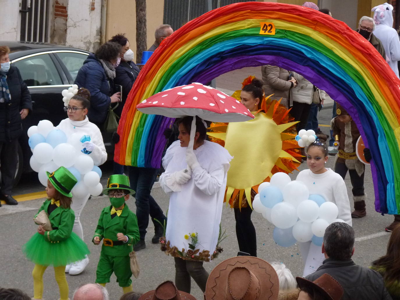 Fotos: Desfile de Carnaval en Tudela de Duero