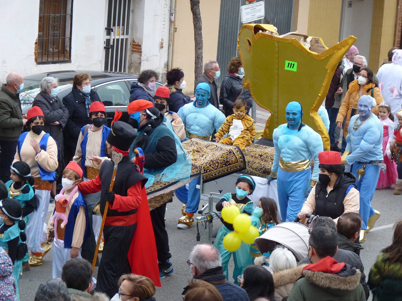 Fotos: Desfile de Carnaval en Tudela de Duero