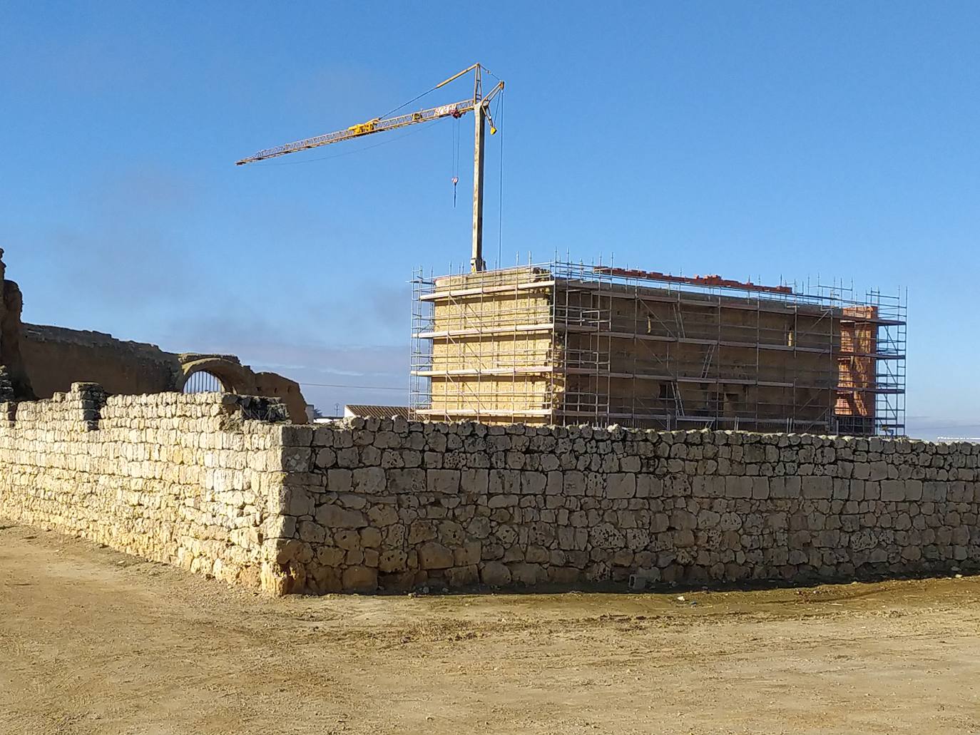 Fotos: Restauración del castillo de Villagarcía de Campos