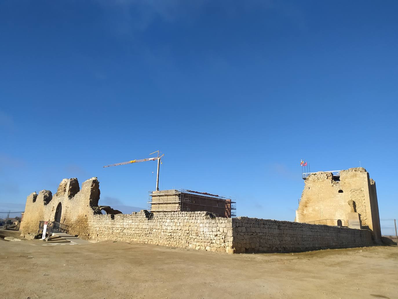 Fotos: Restauración del castillo de Villagarcía de Campos