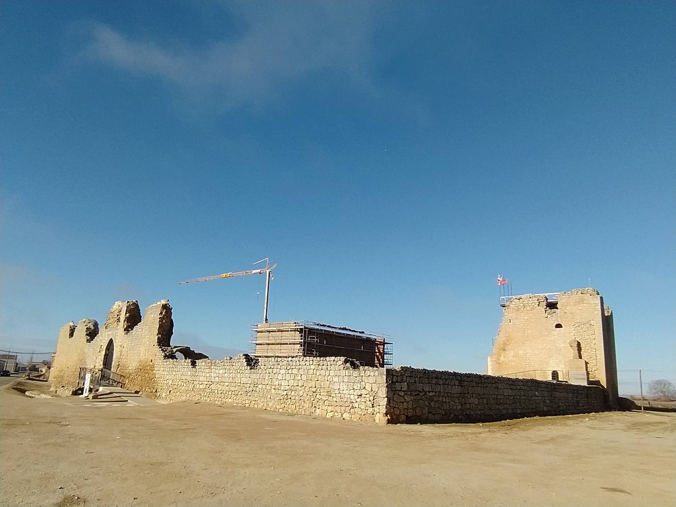 Fotos: Restauración del castillo de Villagarcía de Campos
