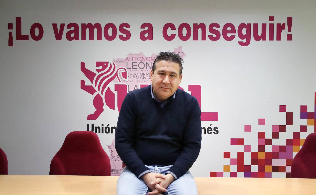 Luis Mariano Santos, cabeza de lista de UPL en las elecciones autonómicas del 13-F