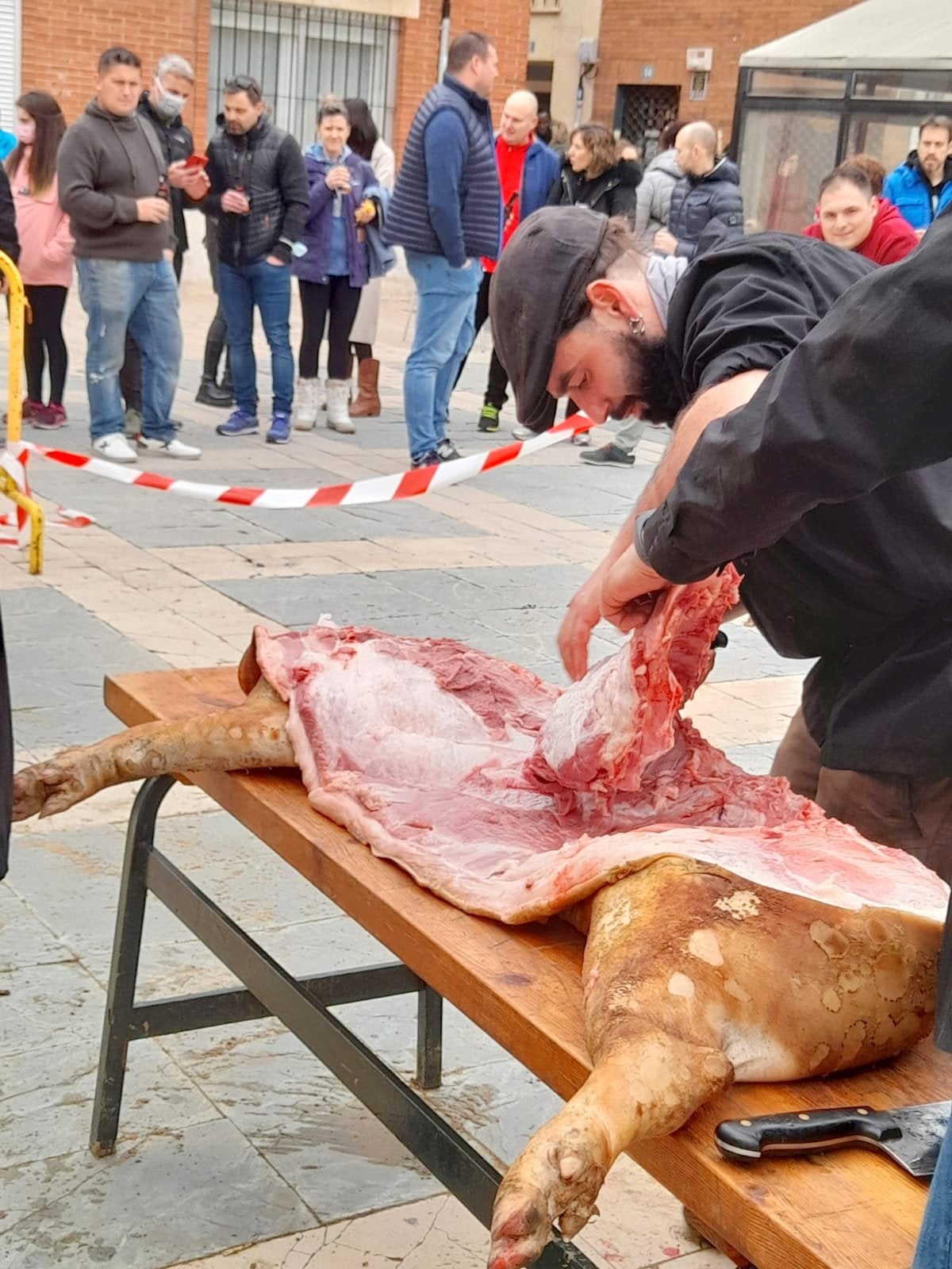 Magaz de Pisuerga revive la matanza tradicional