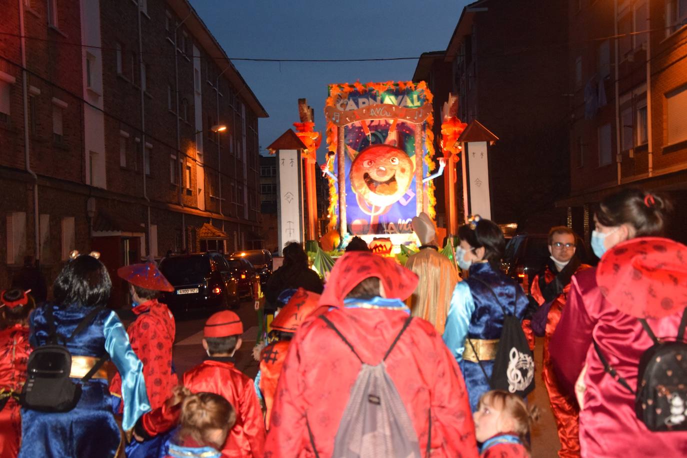 Fotos: Carnaval en Guardo: La quema de la falla de Don Gong