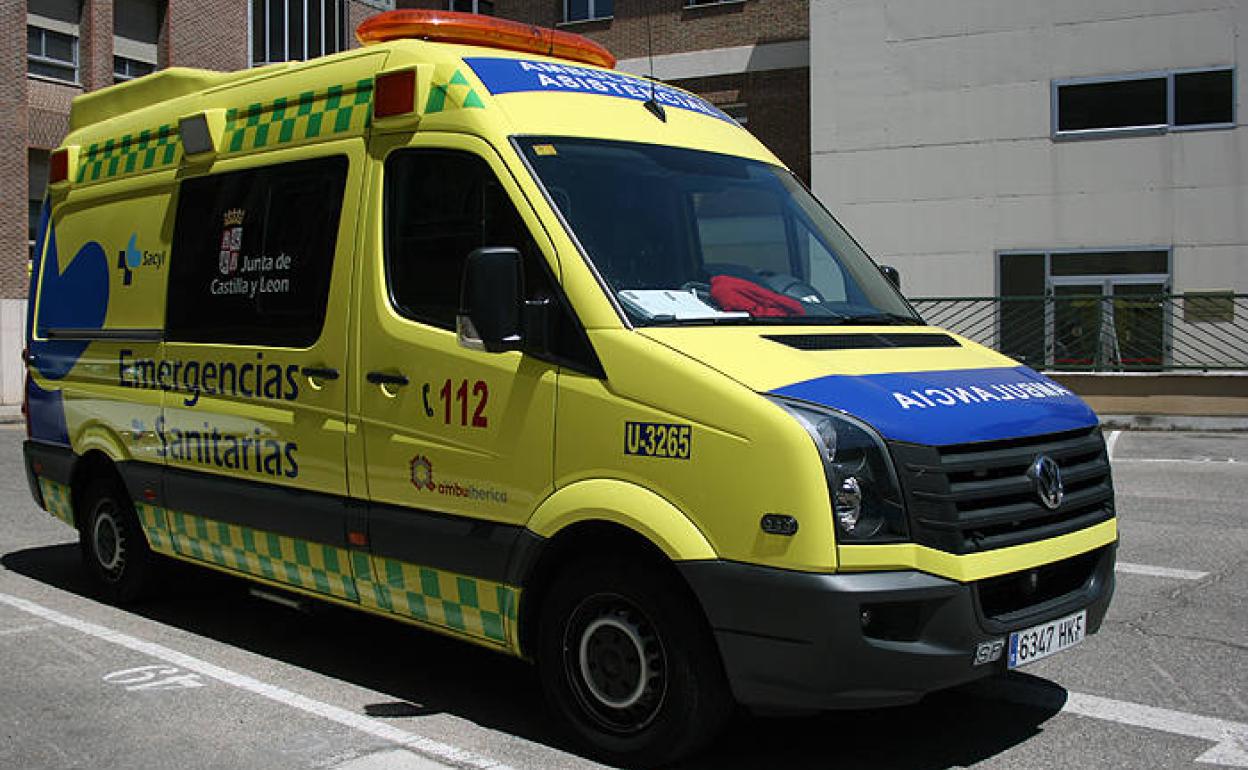 Ambulancia del 112. 