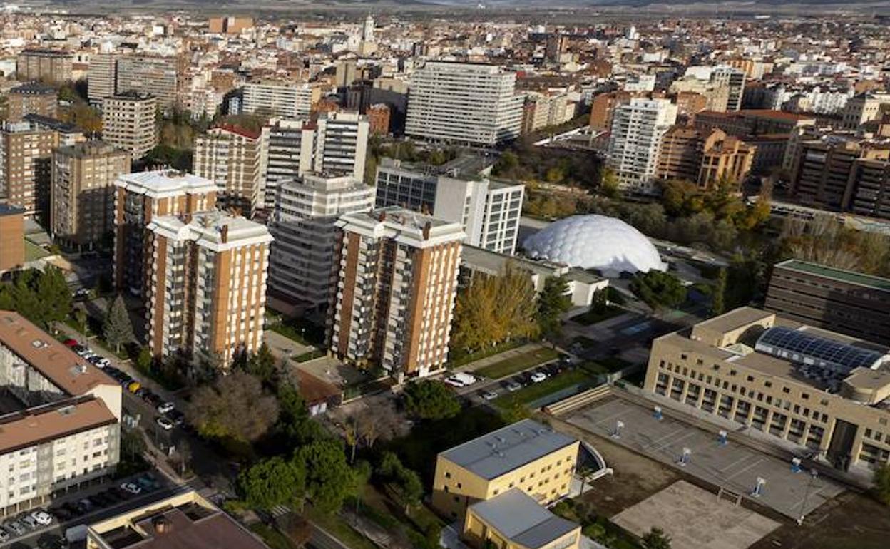 Vista general de la ciudad de Valladolid.