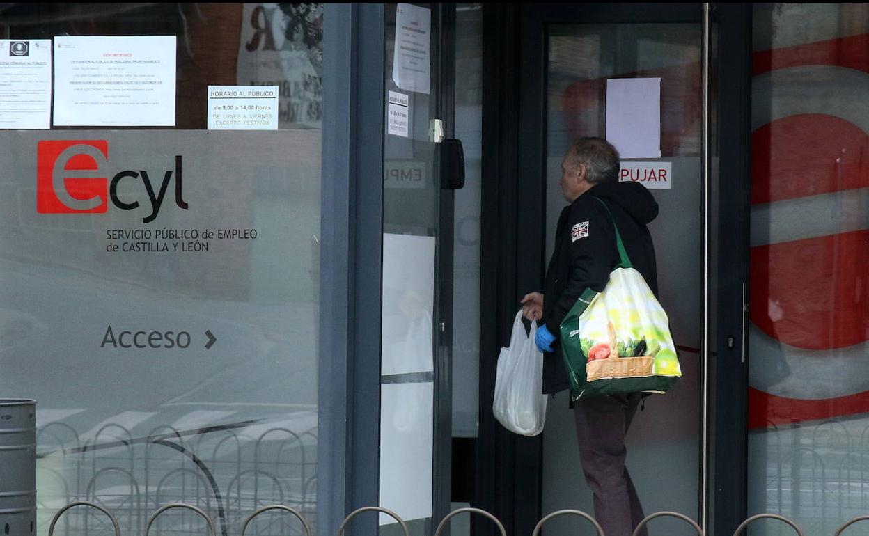 Oficina del Ecyl en Segovia. 