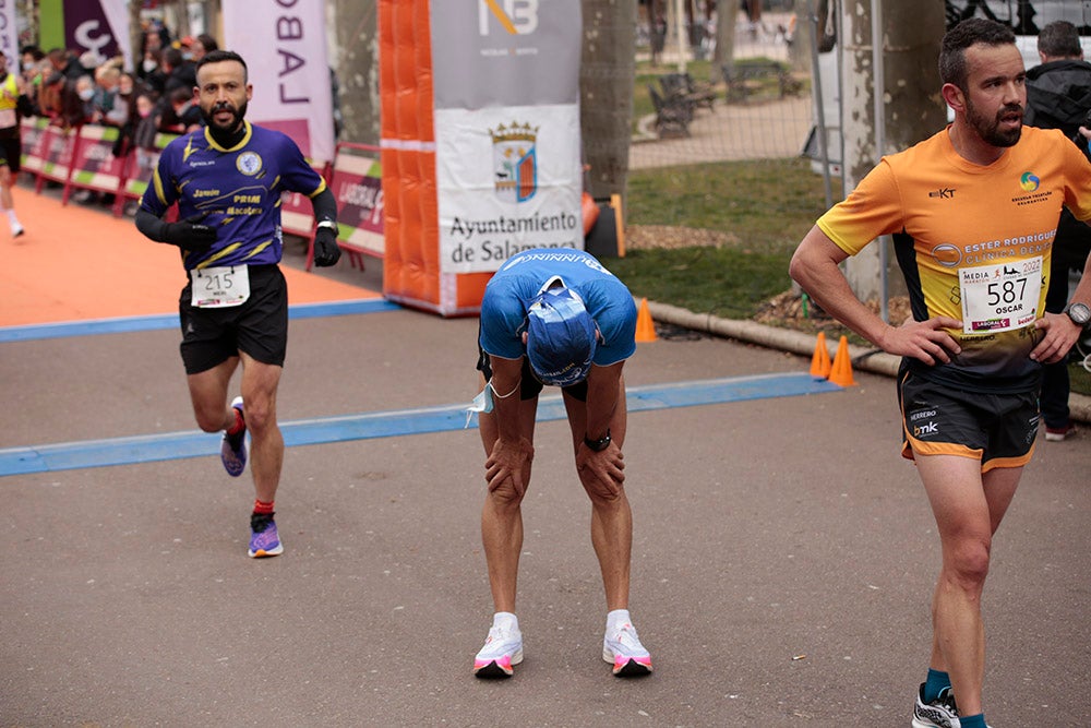 Juan Bueno y Gema Martín fueron los triunfadores de la X Media Maratón Ciudad de Salamanca 