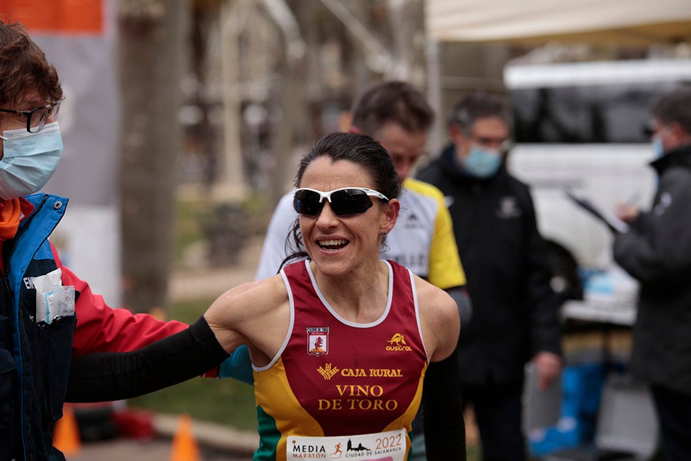 Juan Bueno y Gema Martín fueron los triunfadores de la X Media Maratón Ciudad de Salamanca 